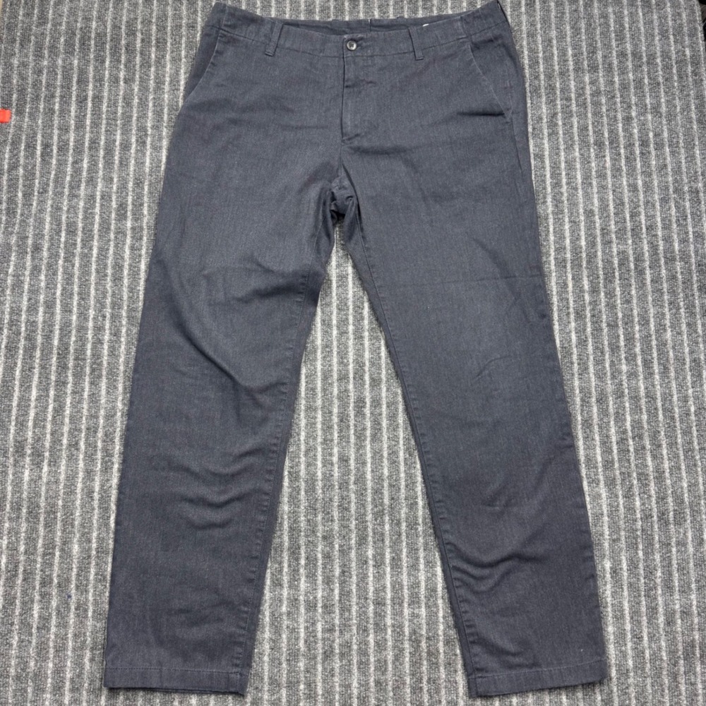 NN07 Mens Steven 1206 Chino Pants 34/32 Navy Blue Slim Straight Stretch Trouser